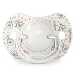 Suavinex Un paseo por el parque SX Pro, chupete fisiológico, silicona, rosa, 0-6 meses, 2 piezas
