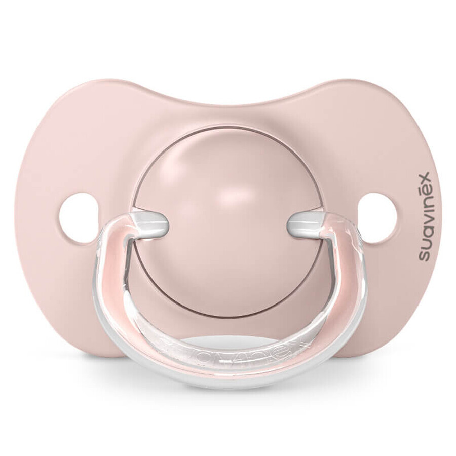 Suavinex Un paseo por el parque SX Pro, chupete fisiológico, silicona, rosa, 0-6 meses, 2 piezas
