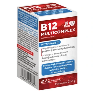 Wegafarm B12 Multikomplex, 60 Kapseln