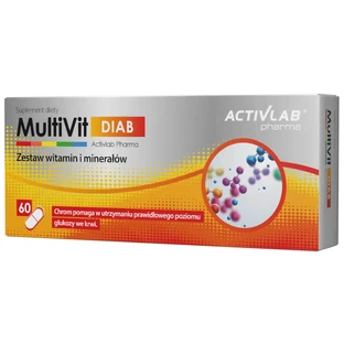Activlab Pharma MultiVit DIAB, 60 capsules