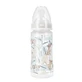 NUK First Choice+, antikoliekfles met temperatuurindicator en siliconenspeen, Disney Lion King, maat M, 6-18 maanden, 300 ml