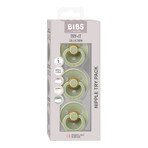 Bibs Try-It Collection Set de culori, manechine, cauciuc, mărimea 1, 0-6 luni, Sage, 3 bucăți Bibs Try-It Collection Set de culori, manechine, cauciuc, mărimea 1, 0-6 luni, Sage, 3 bucăți