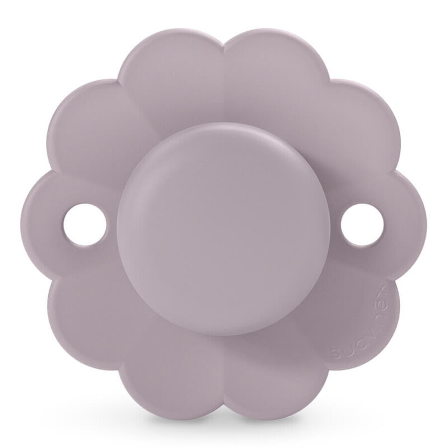 Suavinex Wonder SX Pro, chupete fisiológico, silicona, lavanda, rosa, 6-18 meses, 2 piezas