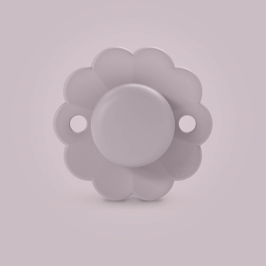 Suavinex Wonder SX Pro, chupete fisiológico, silicona, lavanda, rosa, 6-18 meses, 2 piezas