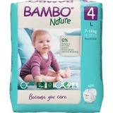 Bambo Nature, wegwerpluiers, maat 4, Maxi, 7-14 kg, 24 stuks
