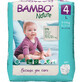 Bambo Nature, couches jetables, taille 4, Maxi, 7-14 kg, 24 pcs
