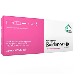 LabHome Evidence-1-, Streaming-Schwangerschaftstest, ultra-empfindlich, 1 Stück