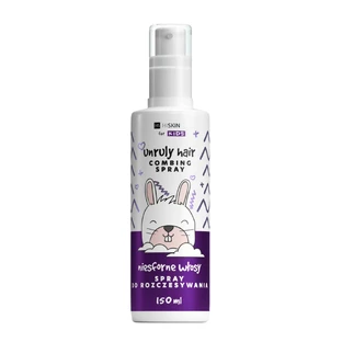 Hiskin Kids Unruly Hair Cowash, spray desenredante, cabello rebelde, 150 ml