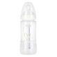 NUK First Choice+, biber&#243;n antic&#243;licos con indicador de temperatura y tetina de silicona Flow Control, 6-18 meses, 300 ml