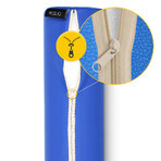 4Fizjo, Reha-Rollen, blau, 30 cm x 10 cm PACKUNG beschädigt 4Fizjo, Reha-Rollen, blau, 30 cm x 10 cm PACKUNG beschädigt
