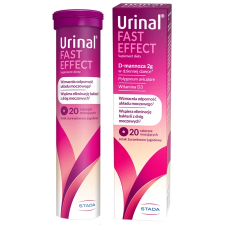 Urinaal Snel Effect, 20 bruistabletten