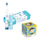 Set Vitammy Smile, cepillo de dientes sónico infantil, morsa + Dodo Memo, juego, emociones, 24 cartas