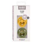 Baberos Color, chupete, goma, redondo, talla 1, Honey Bee & Olive, desde el nacimiento, 2 piezas Baberos Color, chupete, goma, redondo, talla 1, Honey Bee & Olive, desde el nacimiento, 2 piezas