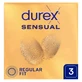 Durex Sensual, superdunne condooms, 3 stuks