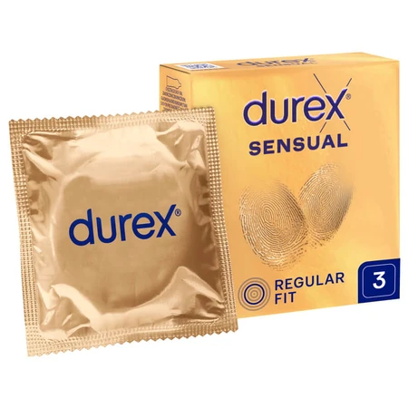 Durex Sensual, superdunne condooms, 3 stuks