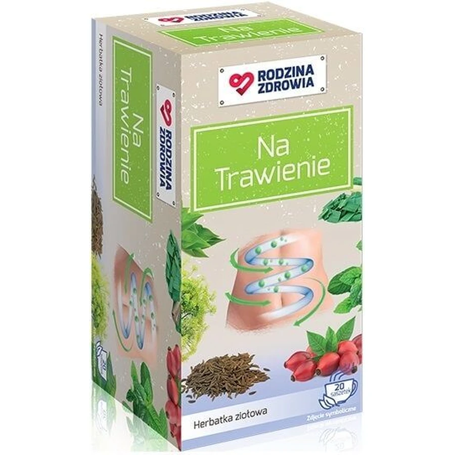 Rodzina Zdrowia Na Trawienie, fester Tee, 2 g x 20 Tütchen