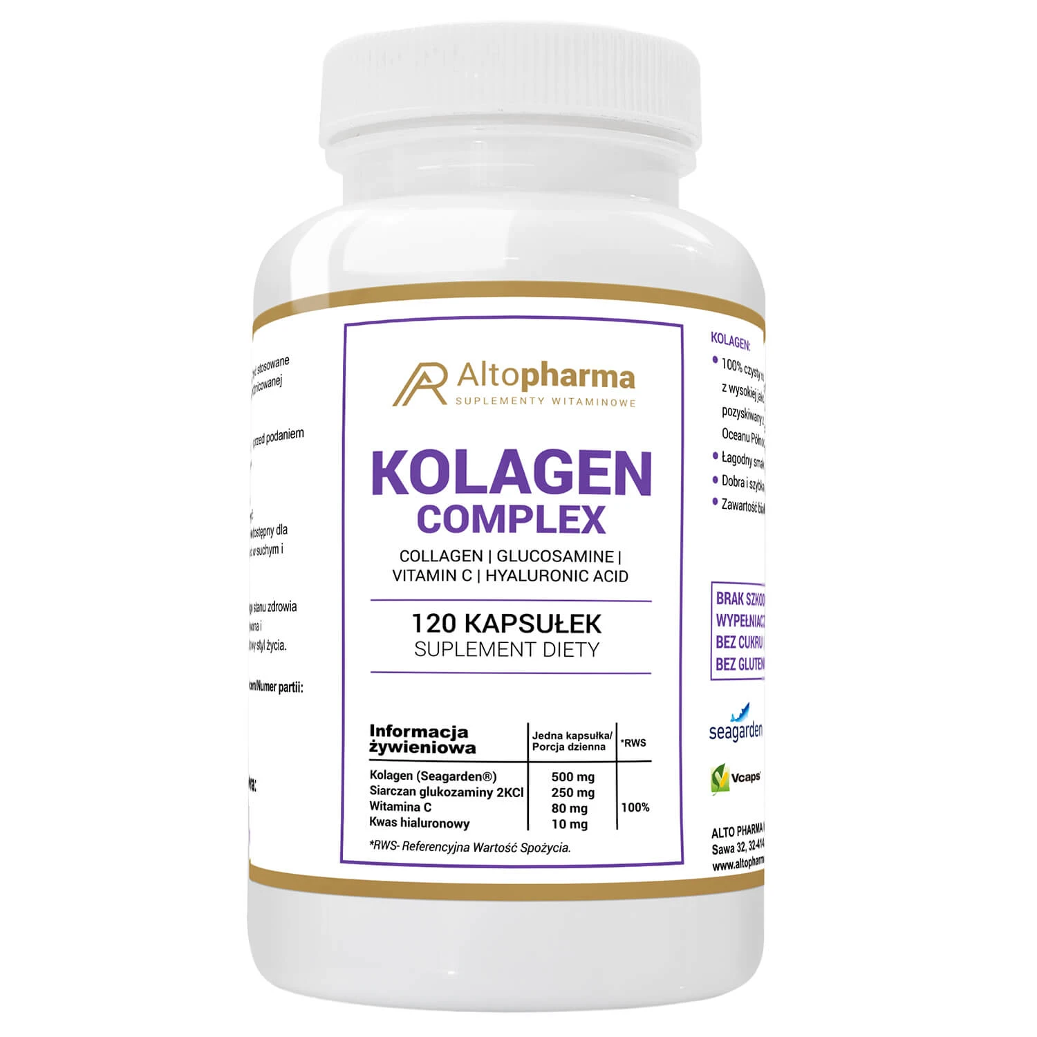 AltoPharma Collagen Complex, 120 capsules
