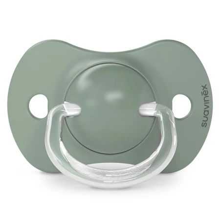 Suavinex A walk in park SX Pro, tétine physiologique, silicone, olive, à partir de 18 mois, 2 pièces