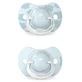 Suavinex Dreams SX Pro, tétine physiologique, silicone, bleu, 0-6 mois, 2 pièces