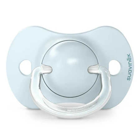 Suavinex Dreams SX Pro, tétine physiologique, silicone, bleu, 0-6 mois, 2 pièces