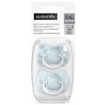 Suavinex Dreams SX Pro, ciuccio fisiologico, silicone, blu, 0-6 mesi, 2 pezzi Suavinex Dreams SX Pro, ciuccio fisiologico, silicone, blu, 0-6 mesi, 2 pezzi