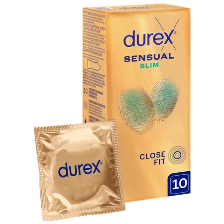 Durex Sensual Slim, superdünne Kondome, 10 Stück