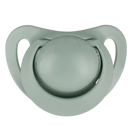 NUK For Nature, pacifier, latex, anatomical, green, 18-36 months, 2 pieces