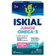 Iskial Junior Omega-3, gelatina para niños a partir de 3 años, sabor fresa, 30 unidades