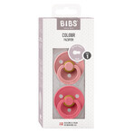 Lätzchen Farbe, Schnuller, Gummi, rund, Größe 1, Dusty Pink & Coral, ab Geburt, 2 Stück Lätzchen Farbe, Schnuller, Gummi, rund, Größe 1, Dusty Pink & Coral, ab Geburt, 2 Stück