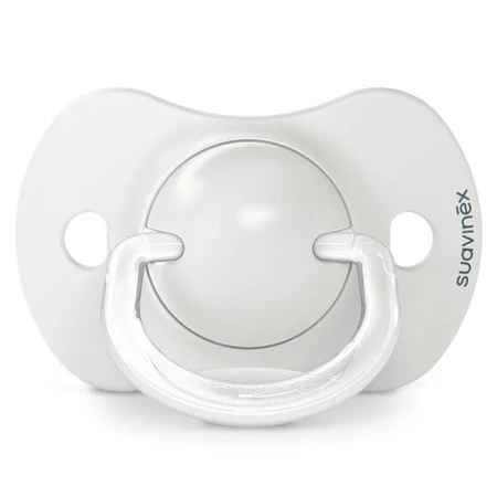 Suavinex A walk in the park SX Pro, fysiologische fopspeen, silicone, grijs, 0-6 maanden, 2 stuks