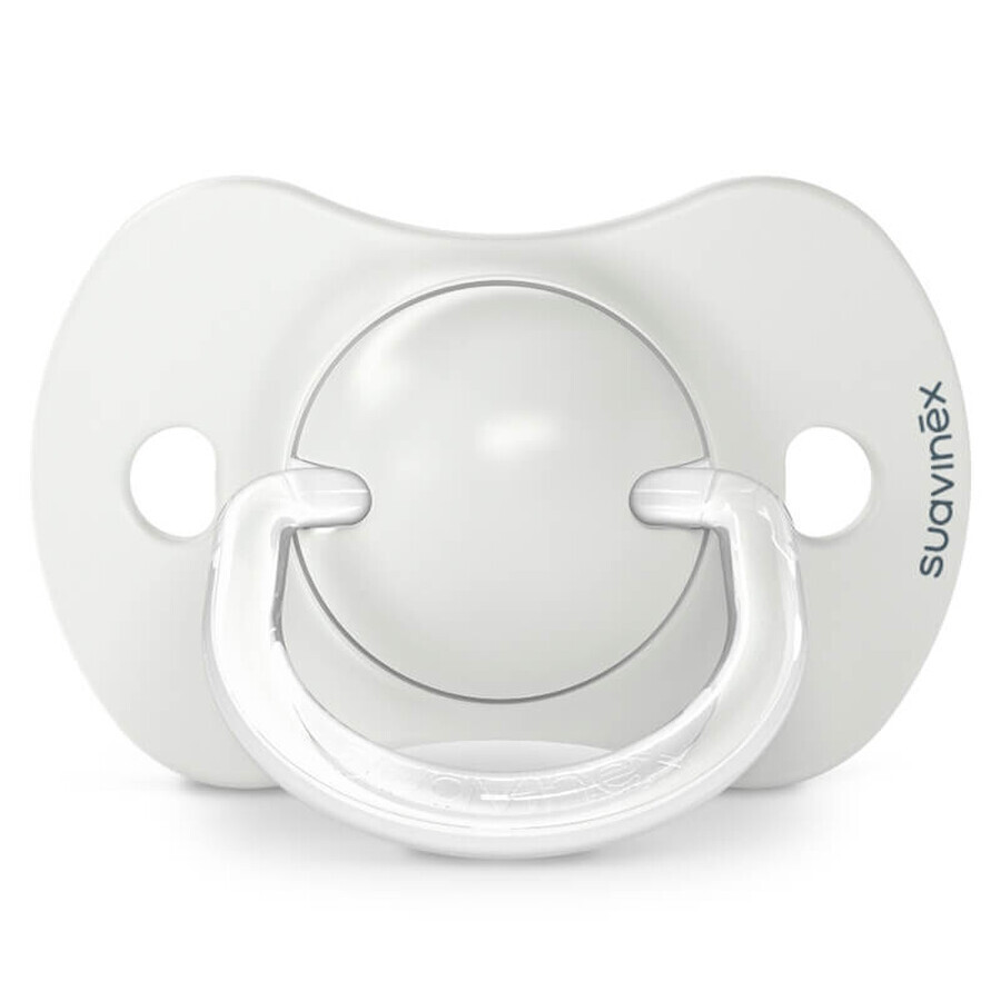 Suavinex A walk in the park SX Pro, physiological dummy, silicone, gray, 0-6 months, 2 pieces