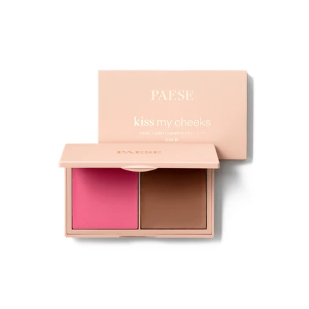 Paese Kiss my Cheeks Face Contour Palette, froid, 15 g
