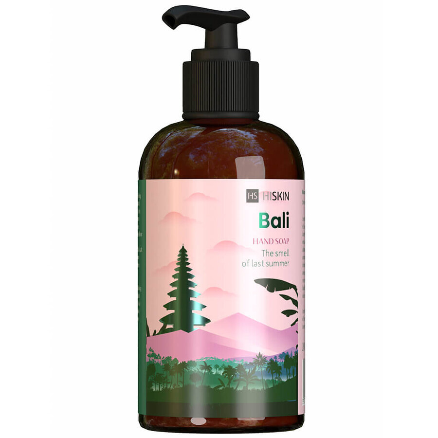 Hiskin Bon Voyage, flüssige Handseife, Bali, 250 ml