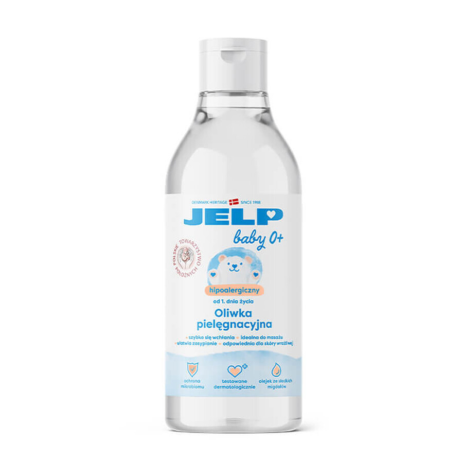 Cumpără Jelp Baby 0+, ulei hipoalergenic pentru îngrijirea pielii, din prima zi, 200 ml Jelp Baby 0+, ulei hipoalergenic pentru îngrijirea pielii, din prima zi, 200 ml