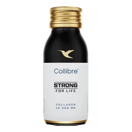 Strong For Life Shot Collageen Shot, collageen 10000 mg, perziksmaak, 60 ml x 15 eenheden