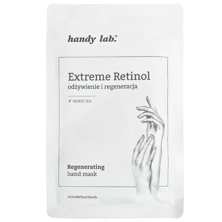 Laboratorio Handy. Extreme Retinol, mascarilla de manos con guantes, 30 g