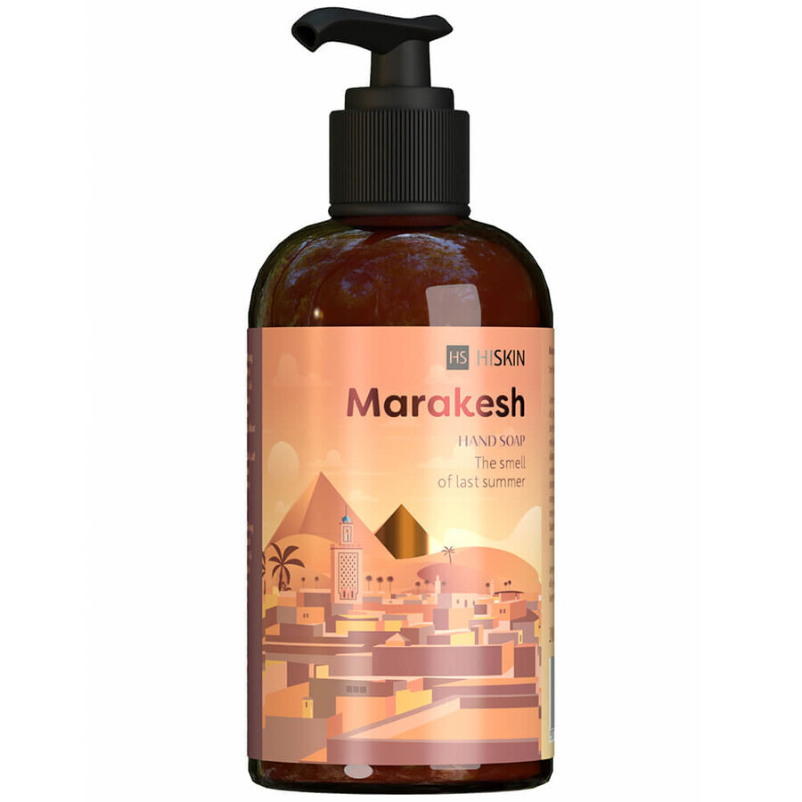 Hiskin Bon Voyage, flüssige Handseife, Marakesh, 250 ml