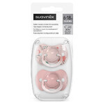 Suavinex A walk in park SX Pro, tétine physiologique, silicone, rose, 6-18 mois, 2 pièces Suavinex A walk in park SX Pro, tétine physiologique, silicone, rose, 6-18 mois, 2 pièces