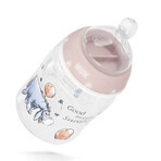 NUK First Choice+ Winnie the Pooh, biberón con tetina de silicona M, Winnie the Pooh, rosa, 0-6 meses, 150 ml NUK First Choice+ Winnie the Pooh, biberón con tetina de silicona M, Winnie the Pooh, rosa, 0-6 meses, 150 ml