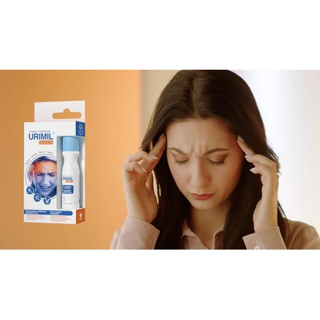 Urimil Hoofdpijn Roll-On, 15 ml, Naturpharma