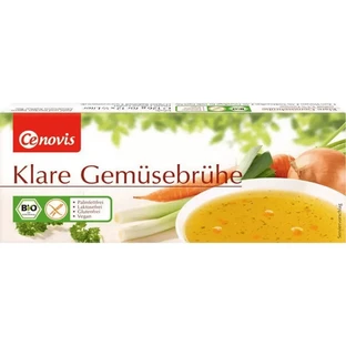 Sopa de Verduras Ecológica Clara, 126g, 12 cubitos, Cenovis