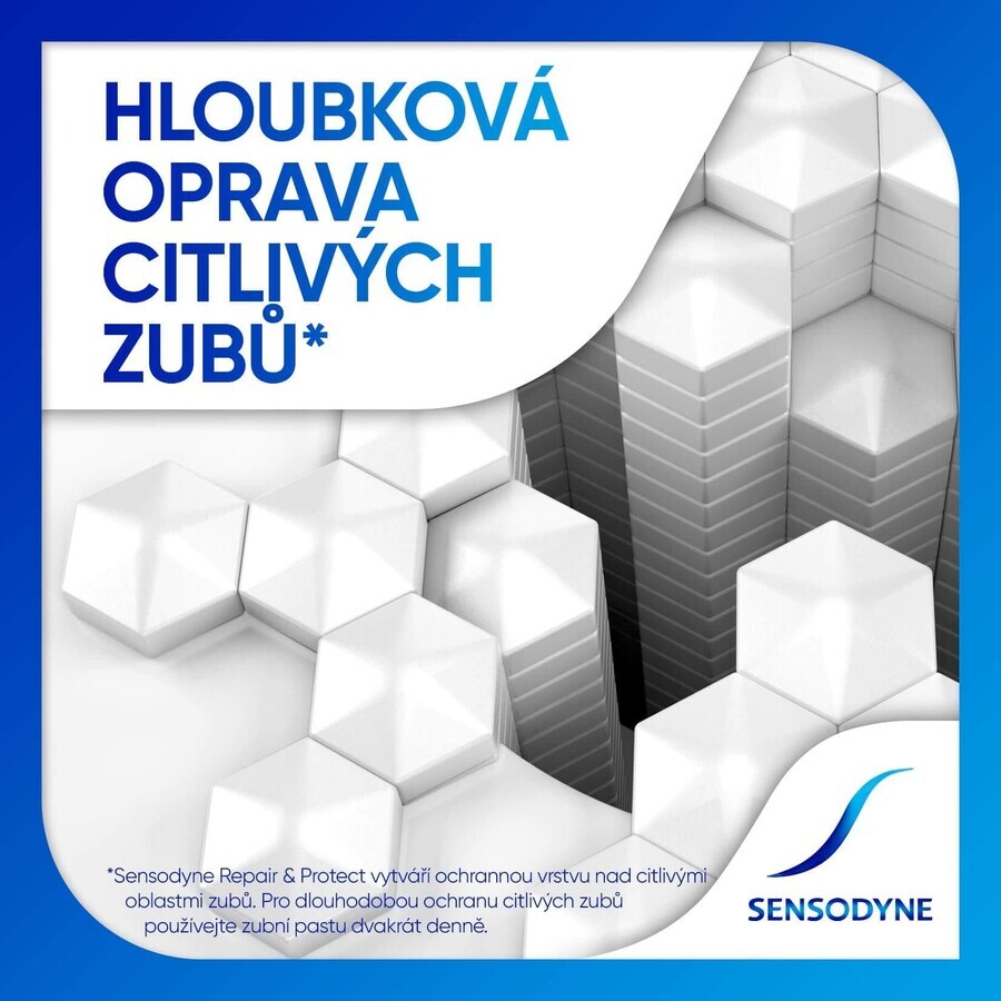 Sensodyne Repair & Protect whitening toothpaste 3 x 75 ml