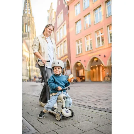 Kinderroller mit Sitz und Lenker 3 in 1 Highwaykick 1, 1-5 Jahre, Push and Go Ash, Scoot & Ride