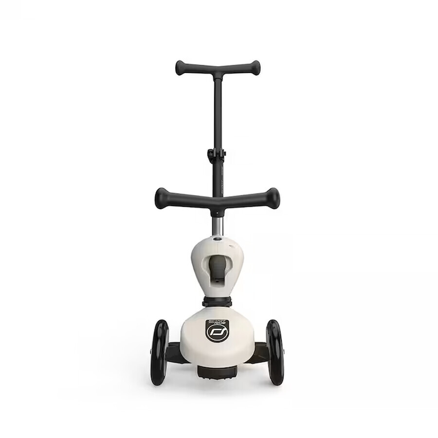 Monopattino per bambini con sedile e manubrio 3 in 1 Highwaykick 1, 1-5 anni, Push and Go Ash, Scoot & Ride