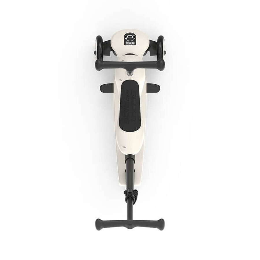 Monopattino per bambini con sedile e manubrio 3 in 1 Highwaykick 1, 1-5 anni, Push and Go Ash, Scoot & Ride