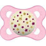 MAM Soother Night 0m+, roz/stars MAM Soother Night 0m+, roz/stars