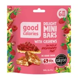 Mini barritas de anacardos y frambuesa, 102 g, Good Calories