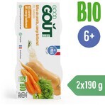 Good Goût Puré ecológico de calabaza y zanahoria 2 x 190 g