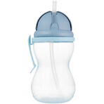 Canpol babies Sticlă sport cu pai, albastru 370 ml Canpol babies Sticlă sport cu pai, albastru 370 ml
