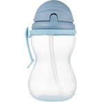 Canpol babies Sticlă sport cu pai, albastru 370 ml Canpol babies Sticlă sport cu pai, albastru 370 ml